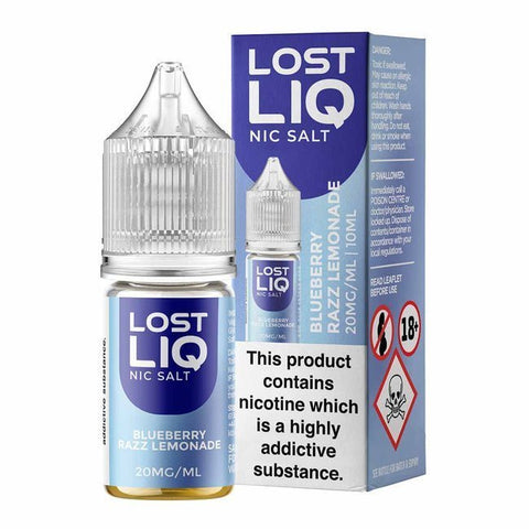 Buy cheapest online Lostliq 3000 Nic Salts 10ml - Box of 10 Blue Razz Lemonade at lowest price in uk