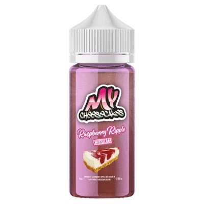 Buy cheapest online My E-Liquids Cheesecakes 100ML Shortfill Raspberry Ripple Cheesecake at lowest price in uk