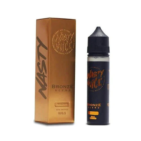 Buy cheapest online Nasty Juice Shortfill E-Liquid 50ml - Tobacco Range Bronze Blend at lowest price in uk