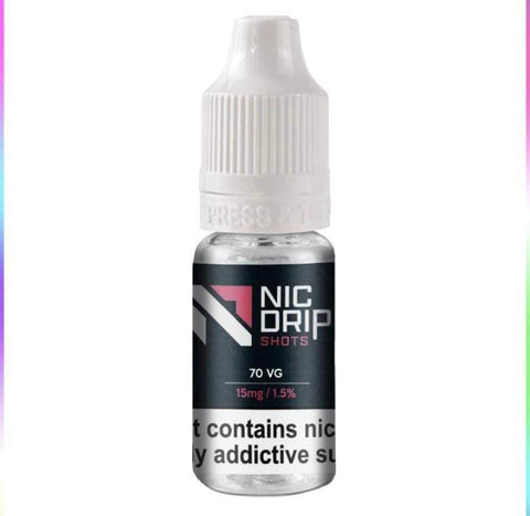 Buy cheapest online NIC DRIP - 70VG - 15MG - NICOTINE SHOT at lowest price in uk