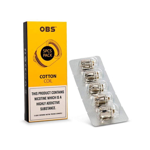 Buy cheapest online Obs - Cotton M1 - 0.20 ohm - Coils - 5pack at lowest price in uk