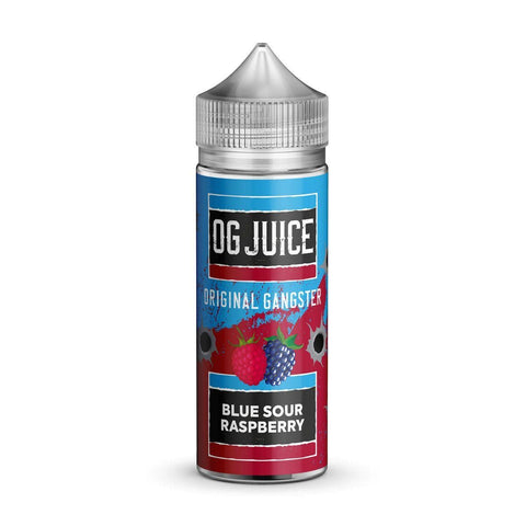 Buy cheapest online OG Juice Original Gangster 100ml E-liquid Shortfill Blue Sour Raspberry at lowest price in uk