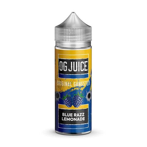 Buy cheapest online OG Juice Original Gangster 100ml E-liquid Shortfill Blue Razz Lemonade at lowest price in uk