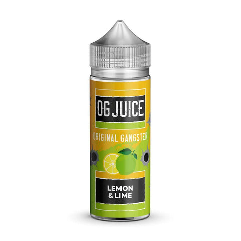 Buy cheapest online OG Juice Original Gangster 100ml E-liquid Shortfill Lemon Lime at lowest price in uk