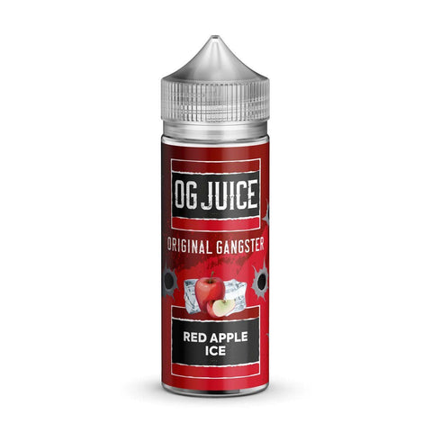 Buy cheapest online OG Juice Original Gangster 100ml E-liquid Shortfill Red Apple Ice at lowest price in uk