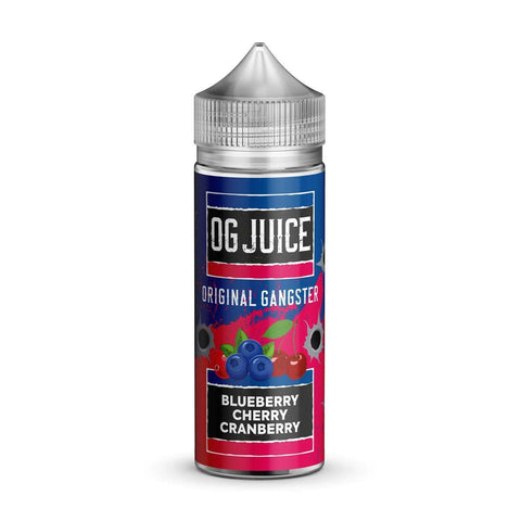 Buy cheapest online OG Juice Original Gangster 100ml E-liquid Shortfill Blueberry Cherry Cranberry at lowest price in uk