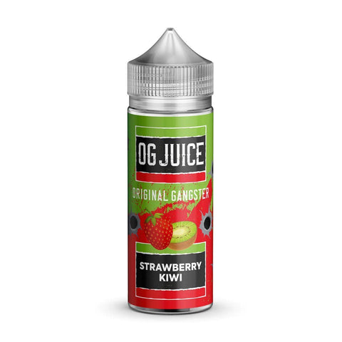 Buy cheapest online OG Juice Original Gangster 100ml E-liquid Shortfill Strawberry Kiwi at lowest price in uk