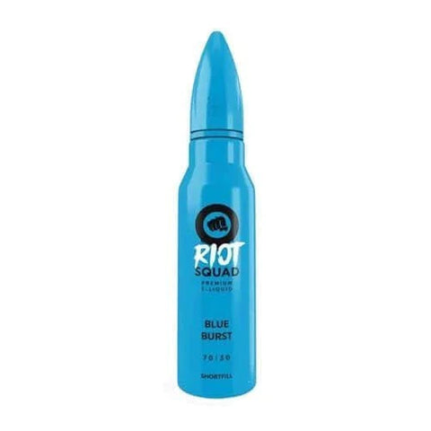 Buy cheapest online Riot Squad Shortfill E-Liquid 50ml - All Ranges Blue Burst at lowest price in uk