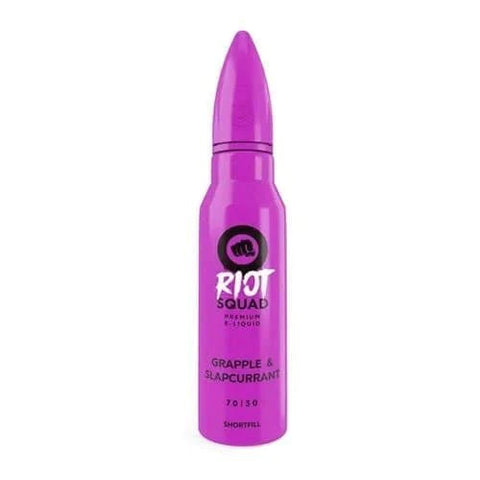 Buy cheapest online Riot Squad Shortfill E-Liquid 50ml - All Ranges Grapple Slapcurrant at lowest price in uk