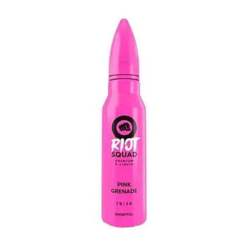 Buy cheapest online Riot Squad Shortfill E-Liquid 50ml - All Ranges Pink Grenade at lowest price in uk