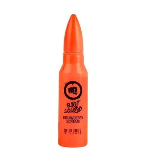 Buy cheapest online Riot Squad Shortfill E-Liquid 50ml - All Ranges Strawberry Scream at lowest price in uk