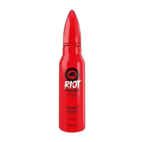 Buy cheapest online Riot Squad Shortfill E-Liquid 50ml - All Ranges Cherry Fizzle at lowest price in uk