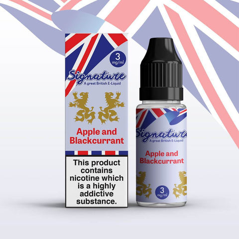 Buy cheapest online Signature - Apple And Blackcurrant - 10ml (Pack of 10) at lowest price in uk