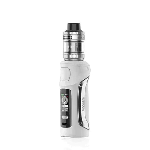 Buy cheapest online Smok Mag Solo Vape Kit Leather Matte White at lowest price in uk