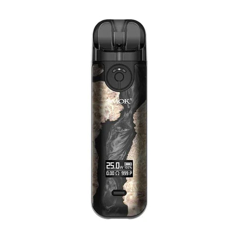 Buy cheapest online SMOK Novo 4 Pod Kit Black Stabilizing Wood at lowest price in uk