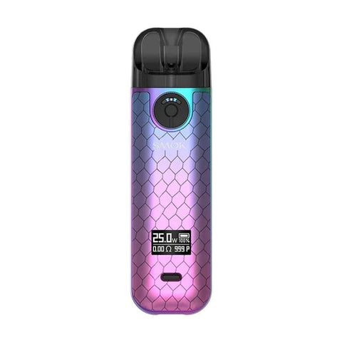 Buy cheapest online SMOK Novo 4 Pod Kit Cyan Pink Cobra at lowest price in uk