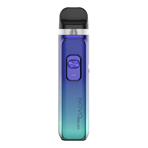 Buy cheapest online Smok Novo Master Pod Vape Kit Leather Cyan Blue at lowest price in uk