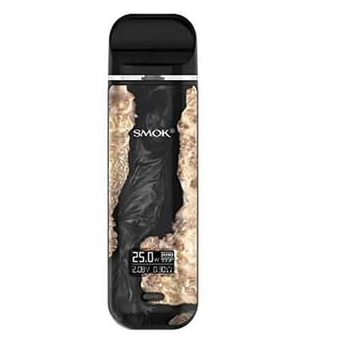 Buy cheapest online SMOK Novo X Pod Kit Black Stabilizing Wood at lowest price in uk