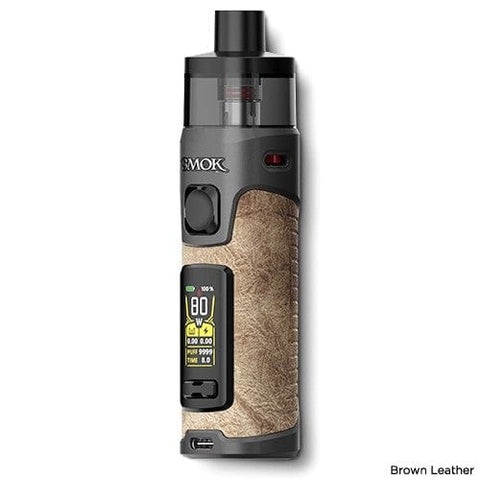 Buy cheapest online Smok RPM 5 Pro Pod Kit Brown Leather at lowest price in uk