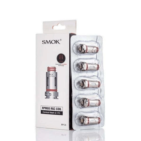 Buy cheapest online Smok - Rpm80 Rgc - 0.17ohm - Coils - 5pack Default Title at lowest price in uk