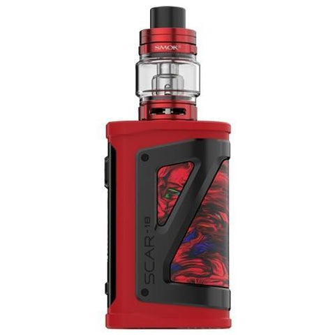 Buy cheapest online Smok - Scar 18 - Vape Kit Fluid Red at lowest price in uk