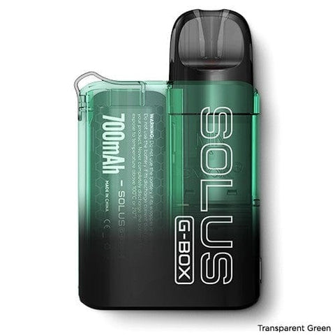 Buy cheapest online Smok Solus G Box Pod Kit Transparent Green at lowest price in uk