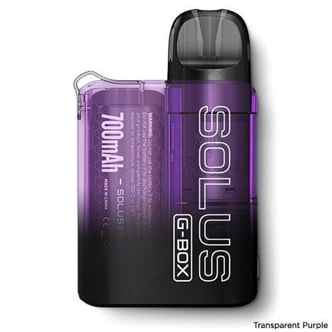 Buy cheapest online Smok Solus G Box Pod Kit Transparent Purple at lowest price in uk