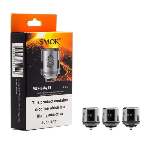 Buy cheapest online Smok - V8 X-Baby T6 - 0.20 ohm - Coils at lowest price in uk