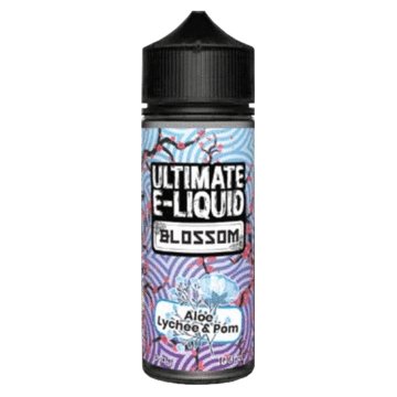 Buy cheapest online Ultimate E-Liquid Blossom 100ML Shortfill Aloe Lychee & Pom at lowest price in uk