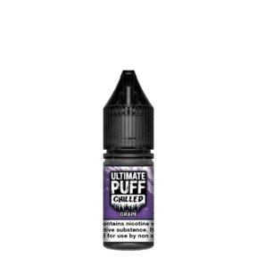 Buy cheapest online Ultimate Puff 50/50 Chilled 10ML E-liquids Box of 10 Grape at lowest price in uk