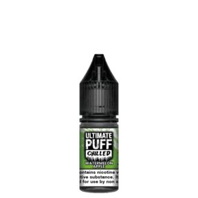 Buy cheapest online Ultimate Puff 50/50 Chilled 10ML E-liquids Box of 10 Watermelon Apple at lowest price in uk