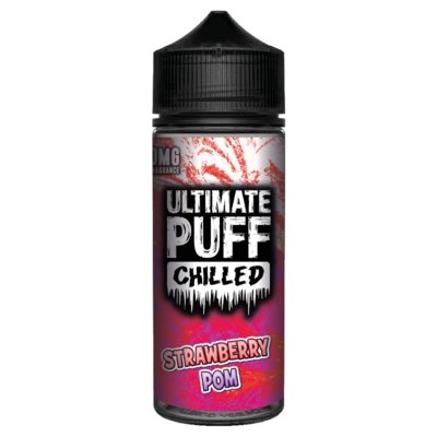 Buy cheapest online Ultimate Puff Chilled 100ML Shortfill Strawberry Pom at lowest price in uk