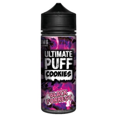 Buy cheapest online Ultimate Puff Cookies 100ML Shortfill Black Forest at lowest price in uk