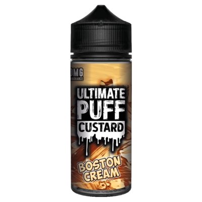 Buy cheapest online Ultimate Puff Custard 100ML Shortfill Boston Cream at lowest price in uk