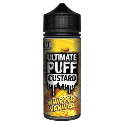 Buy cheapest online Ultimate Puff Custard 100ML Shortfill Whipped Vanilla at lowest price in uk