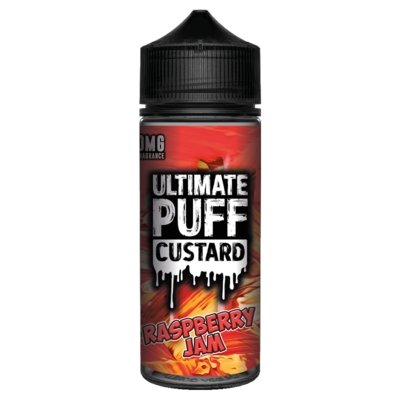 Buy cheapest online Ultimate Puff Custard 100ML Shortfill Raspberry Jam at lowest price in uk