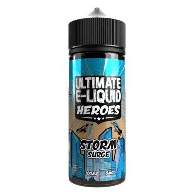 Buy cheapest online Ultimate Puff Heroes 100ML Shortfill Storm Surge at lowest price in uk