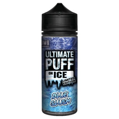 Buy cheapest online Ultimate Puff On Ice 100ML Shortfill Blue Slush at lowest price in uk