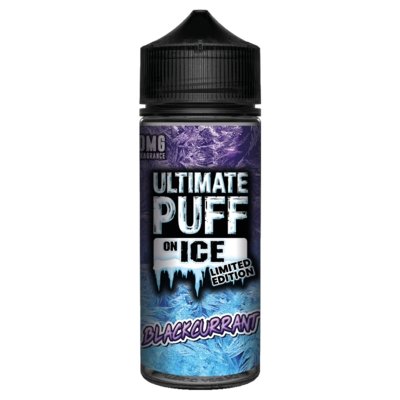 Buy cheapest online Ultimate Puff On Ice 100ML Shortfill Blackcurrant at lowest price in uk