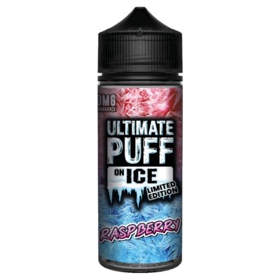 Buy cheapest online Ultimate Puff On Ice 100ML Shortfill Raspberry at lowest price in uk