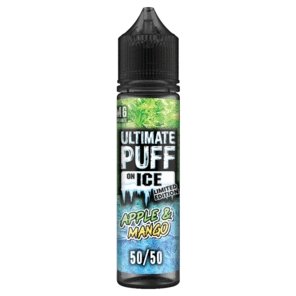 Buy cheapest online Ultimate Puff On Ice 50ml Shortfill Apple & Mango at lowest price in uk