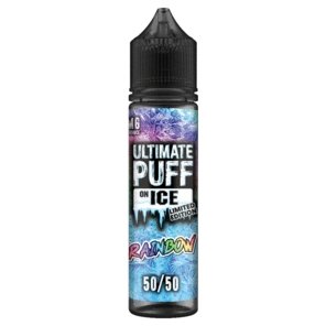 Buy cheapest online Ultimate Puff On Ice 50ml Shortfill Raibow at lowest price in uk