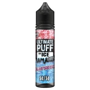 Buy cheapest online Ultimate Puff On Ice 50ml Shortfill Raspberry at lowest price in uk