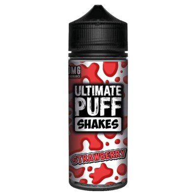 Buy cheapest online Ultimate Puff Shakes 100ML Shortfill Strawberry at lowest price in uk