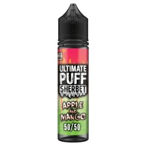 Buy cheapest online Ultimate Puff Sherbet 50ml Shortfill Apple& Mango at lowest price in uk