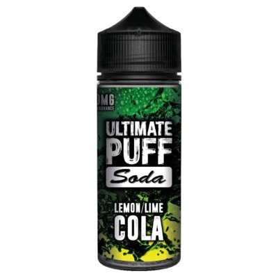 Buy cheapest online Ultimate Puff Soda 100ML Shortfill Lemon Lime Cola at lowest price in uk