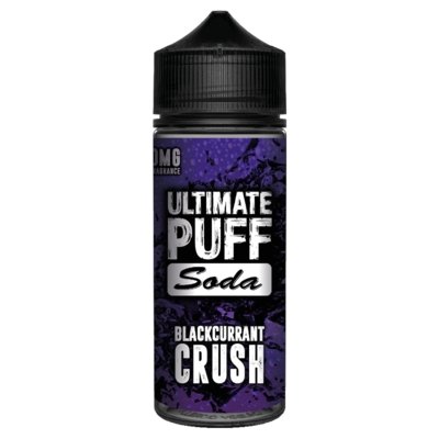 Buy cheapest online Ultimate Puff Soda 100ML Shortfill Blackcurrant Crush at lowest price in uk