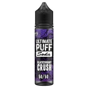 Buy cheapest online Ultimate Puff Soda 50ml Shortfill Blackcurrant Crush at lowest price in uk