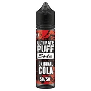 Buy cheapest online Ultimate Puff Soda 50ml Shortfill Original Cola at lowest price in uk