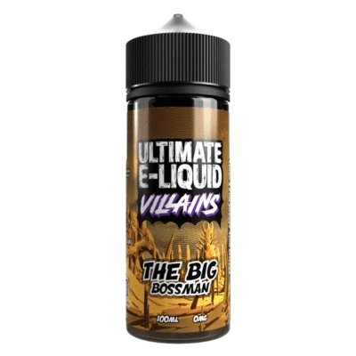 Buy cheapest online Ultimate Puff Villains 100ML Shortfill The Big Boss Man at lowest price in uk